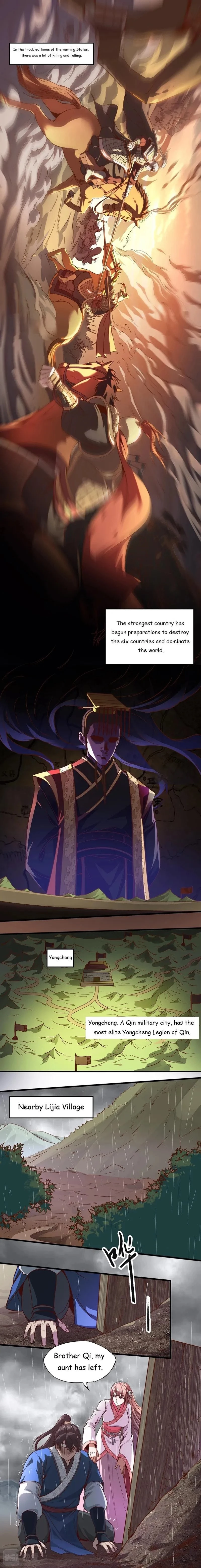 The Son of the First Emperor Kills Enemies and Becomes a God Chapter 1 - 2