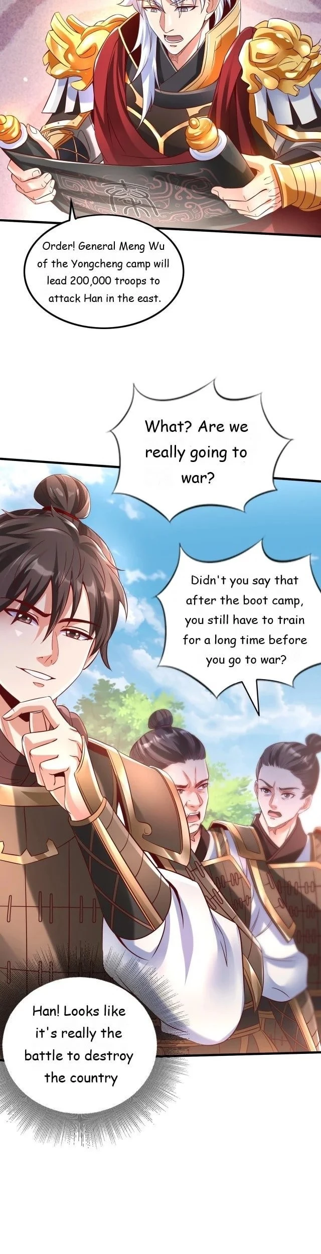 The Son of the First Emperor Kills Enemies and Becomes a God Chapter 6 - 8