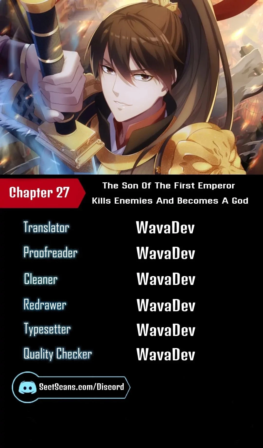 The Son of the First Emperor Kills Enemies and Becomes a God Chapter 27 - 1