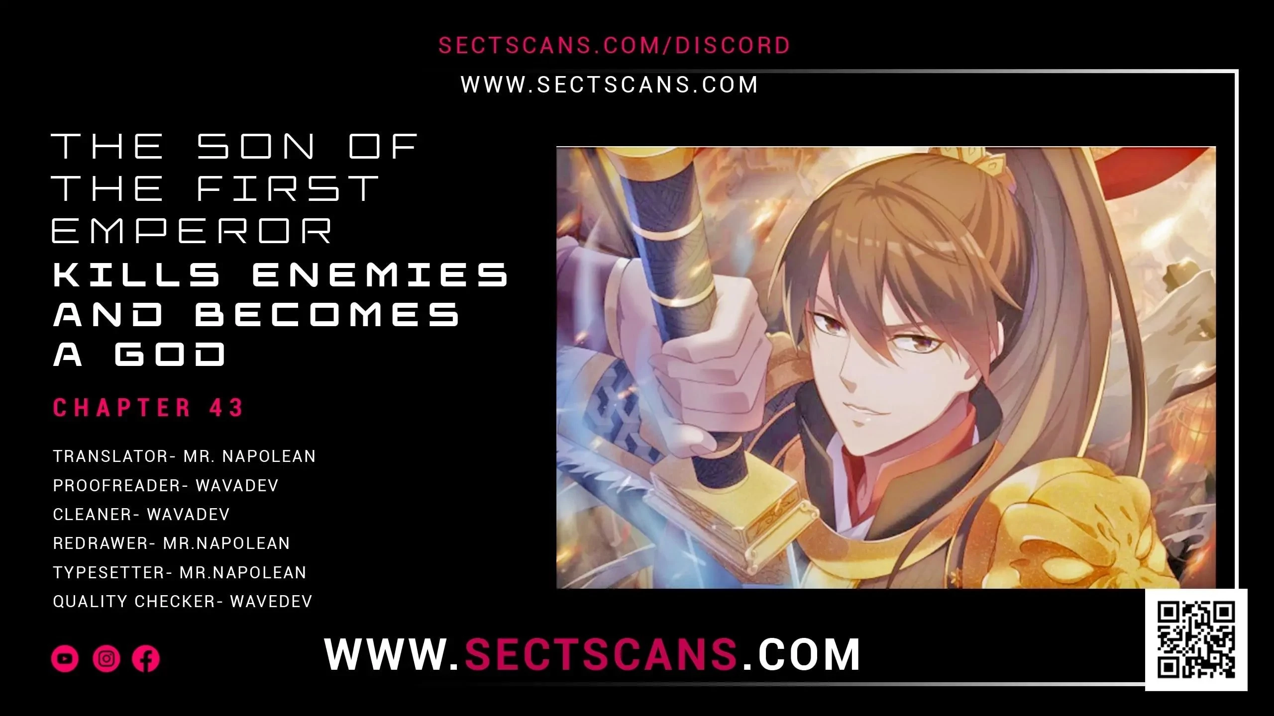 The Son of the First Emperor Kills Enemies and Becomes a God Chapter 43 - 1