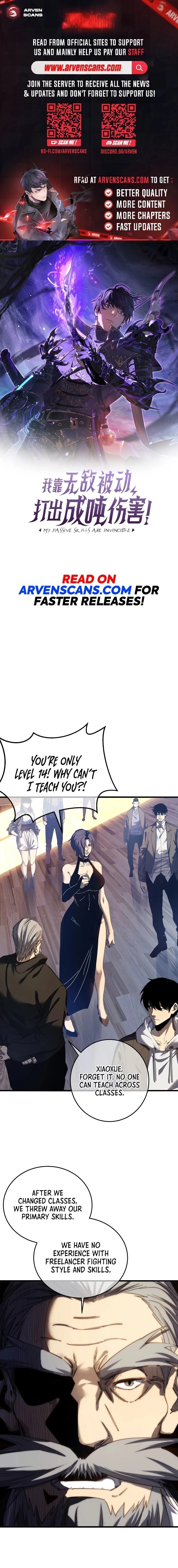 I Rely on My Invincibility to Deal Tons of Damage Passively! Chapter 8 - 1