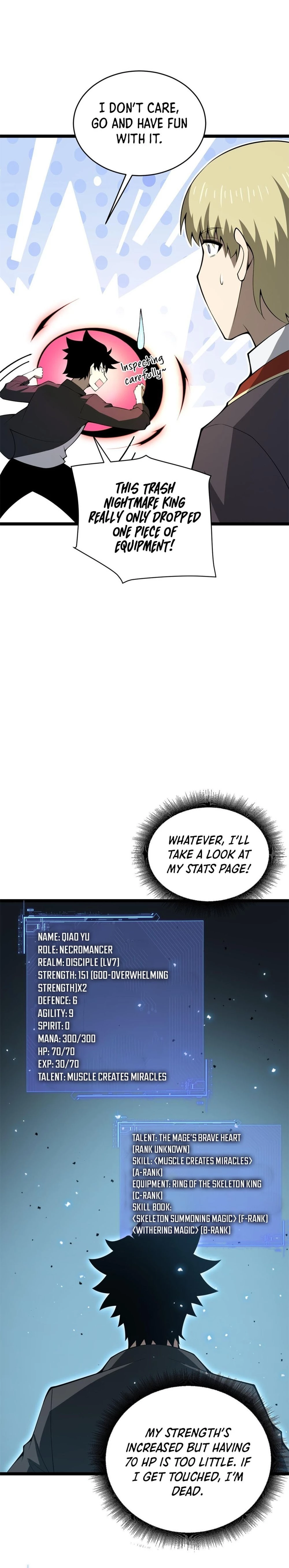 Maxed Strength Necromancer Chapter 6 - 17