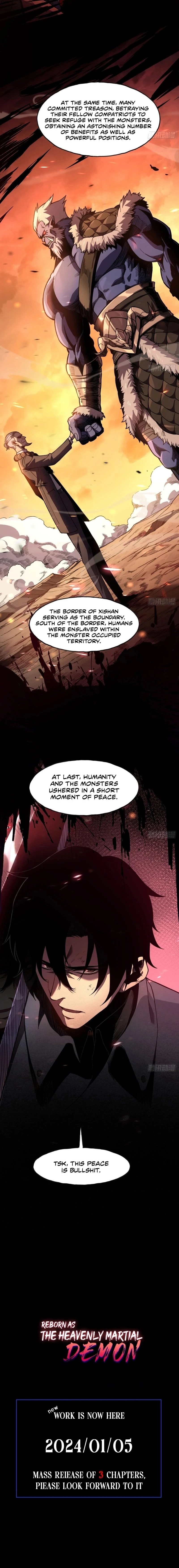 Reborn as the Heavenly Martial Demon Chapter 0 - 4