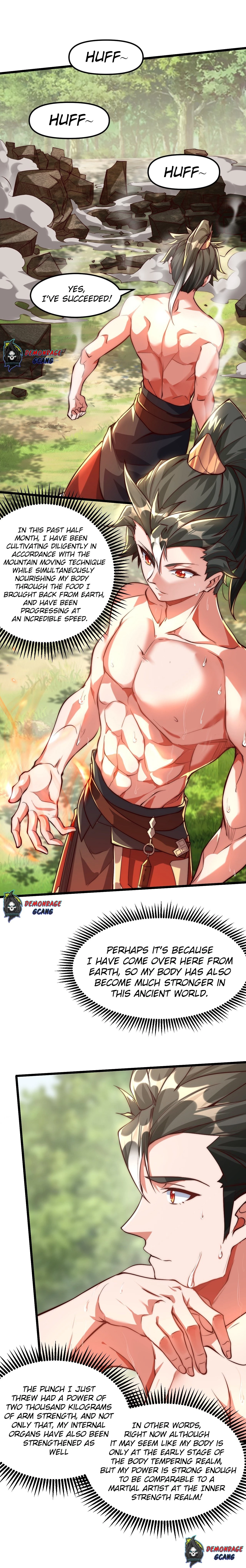 I Scared the Divine Lord as I Handed over the Ancient Immortal Pill Chapter 3 - 8