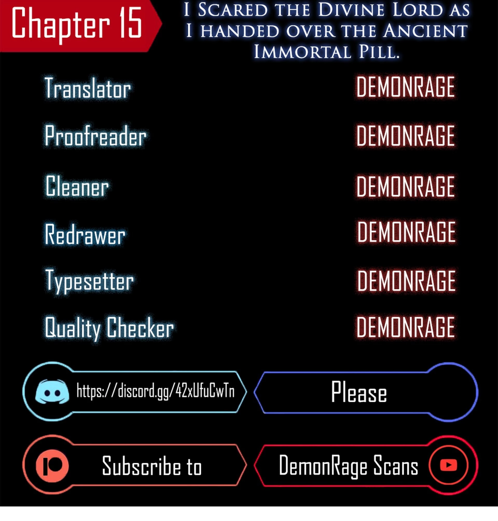 I Scared the Divine Lord as I Handed over the Ancient Immortal Pill Chapter 15 - 2