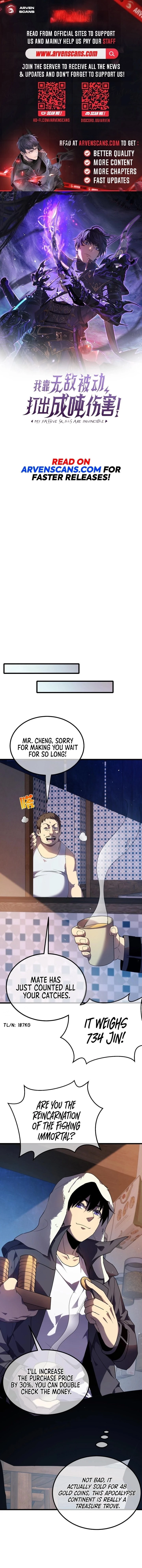 I Rely on My Invincibility to Deal Tons of Damage Passively! Chapter 13 - 1