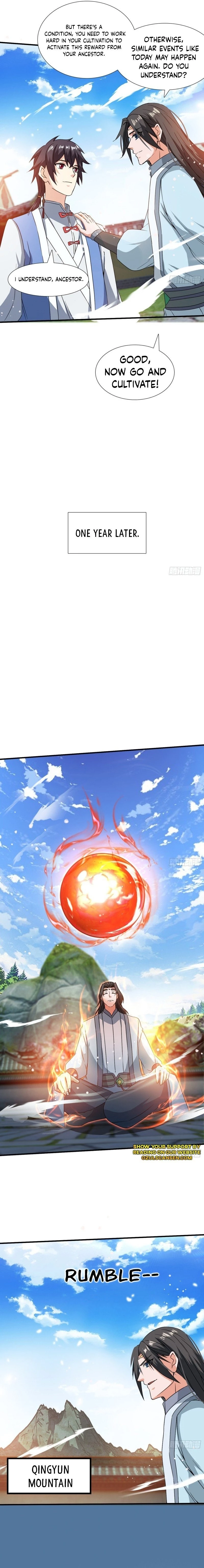 When The System Opens After The Age Of 100, All Grandchildren Kneel Upon The Mountains! Chapter 4 - 9