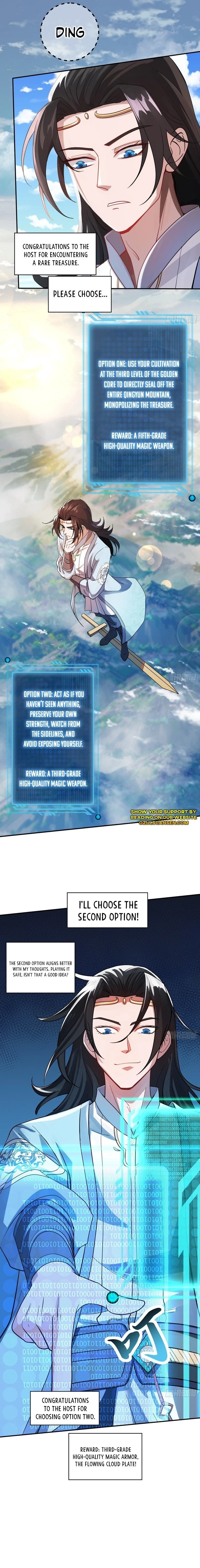 When The System Opens After The Age Of 100, All Grandchildren Kneel Upon The Mountains! Chapter 5 - 2
