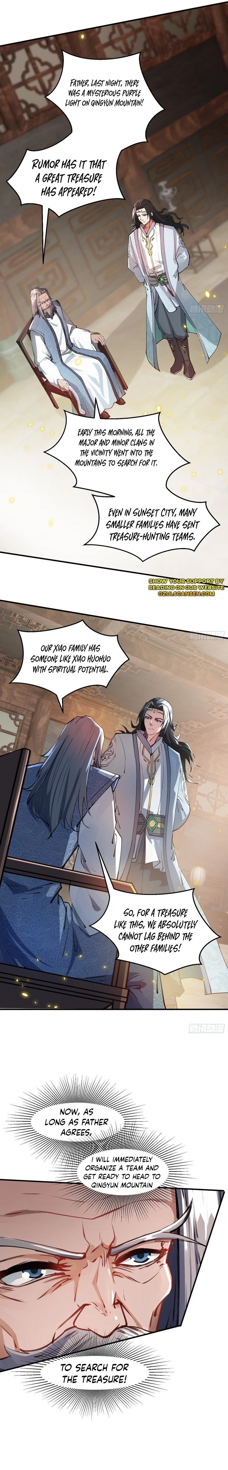 When The System Opens After The Age Of 100, All Grandchildren Kneel Upon The Mountains! Chapter 5 - 8