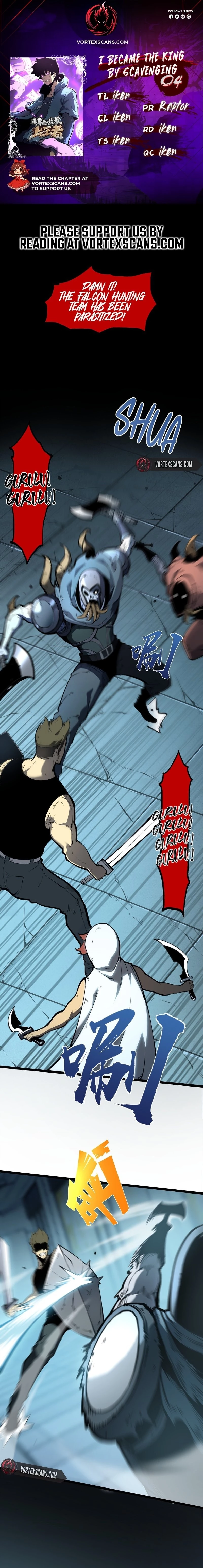 I Became The King by Scavenging Chapter 4 - 1
