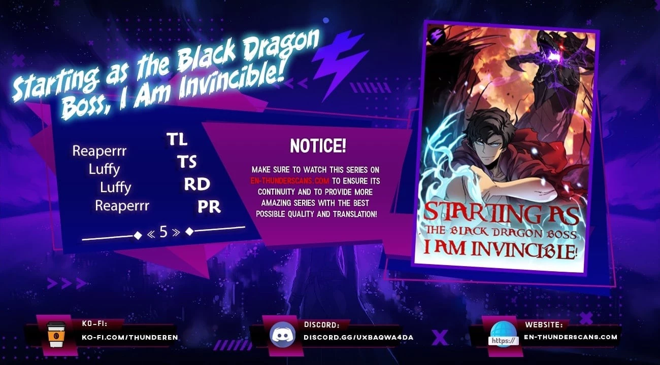 Starting as the Black Dragon Boss, I Am Invincible Chapter 5 - 1