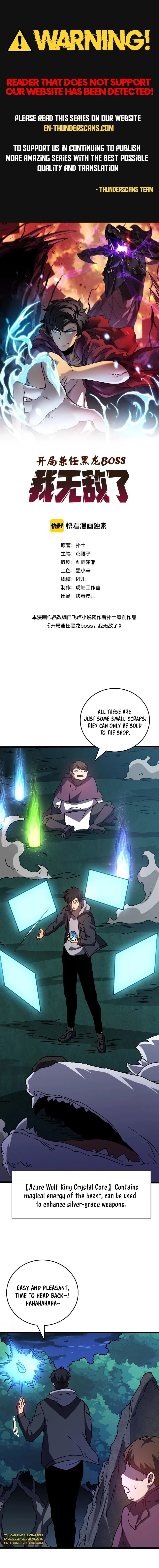 Starting as the Black Dragon Boss, I Am Invincible Chapter 6 - 2