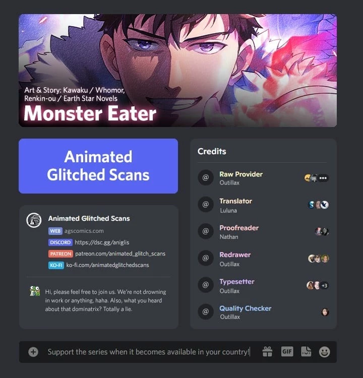 Monster Eater Adventurer Chapter 0 - 1
