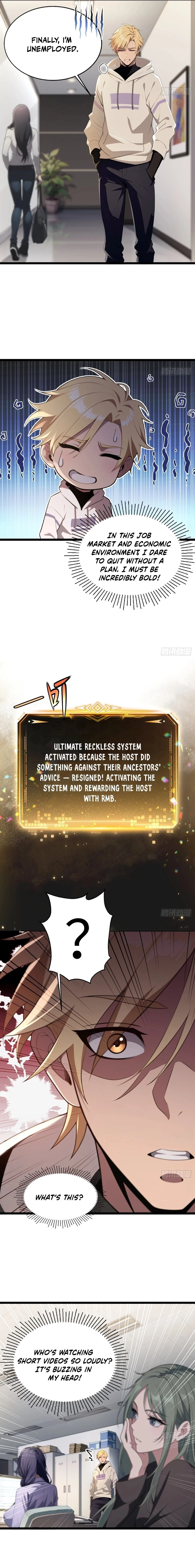 The Ultimate Wantless Godly Rich System Chapter 1 - 8
