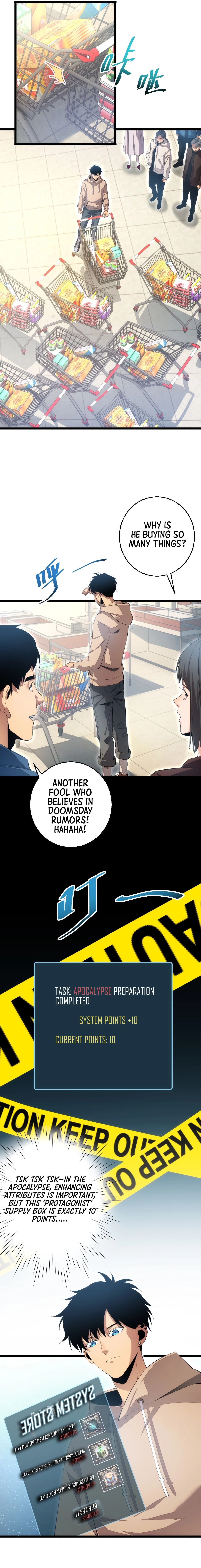 Rebirth in the end times: I reached the top by opening boxes Chapter 3 - 12