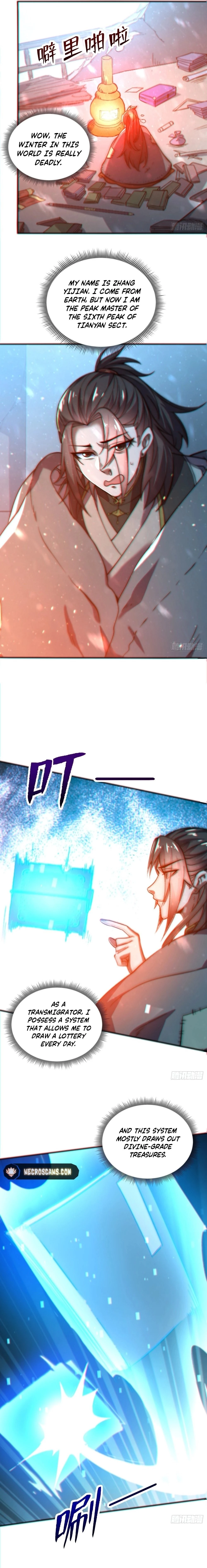 I Get Stronger Just by Lying down while My Apprentice Cultivates Chapter 1 - 2