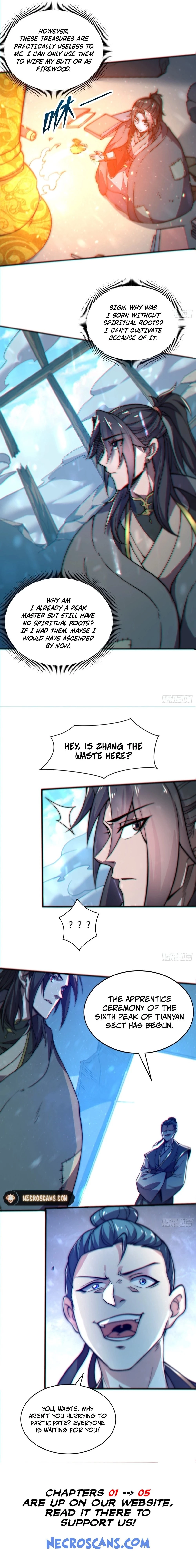 I Get Stronger Just by Lying down while My Apprentice Cultivates Chapter 1 - 3