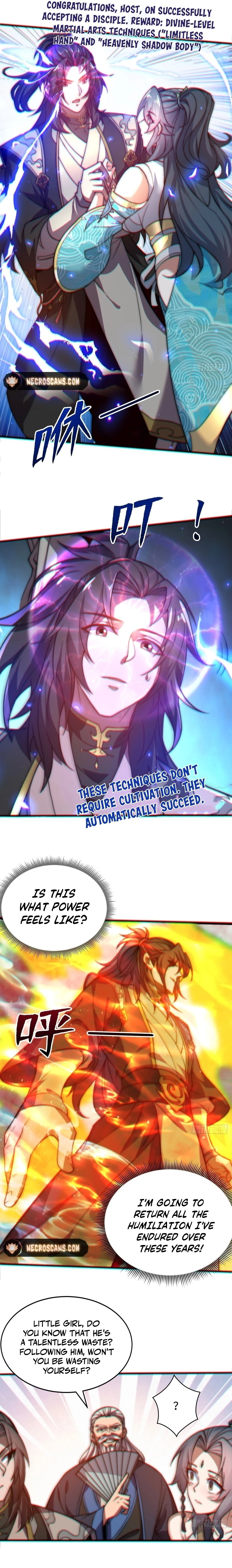 I Get Stronger Just by Lying down while My Apprentice Cultivates Chapter 1 - 10