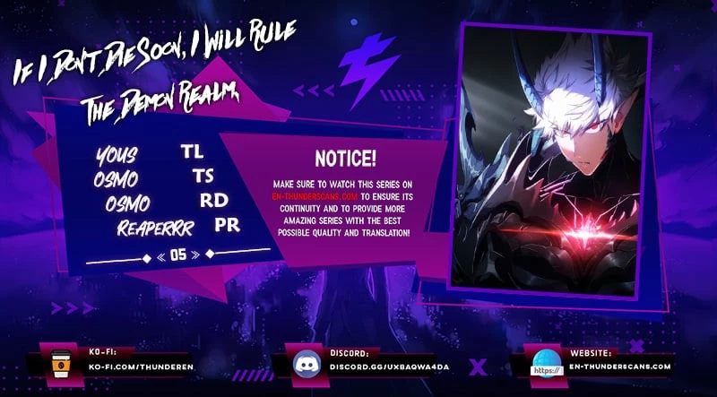 If I Don’t Die Soon, I’ll Become The Ruler Of The Demon Realm! Chapter 5 - 1