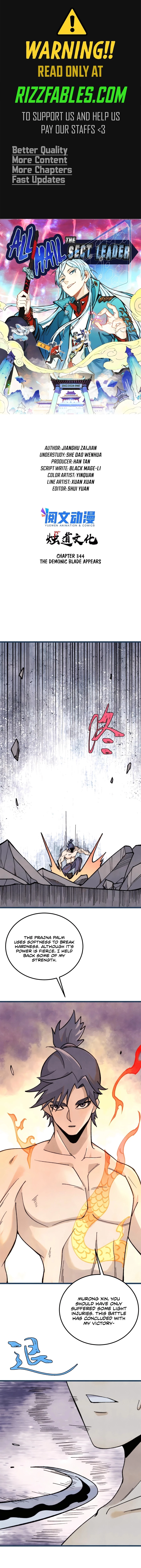 All Hail the Sect Leader Chapter 344 - 1